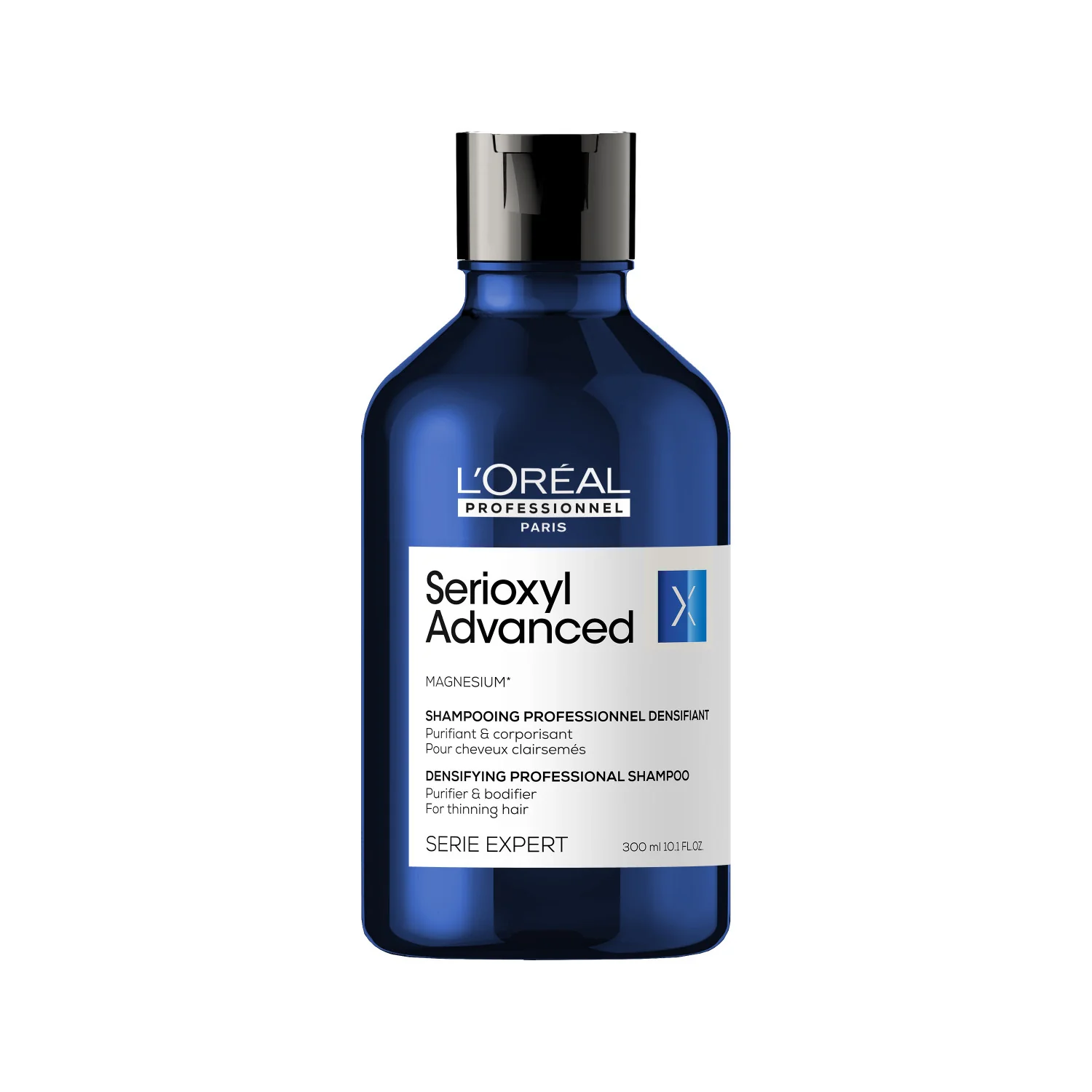 SERIE EXPERT Nuevo Serioxyl Advanced Shampoo Purificador y Bodificador - Shampoo Ridensificante, Shampoo Purificante