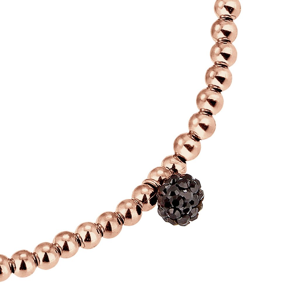 Elli Elli Bracelet Femme Pendentif Coeur Engagement avec Cristaux en Argent Sterling 9 Bracelet
