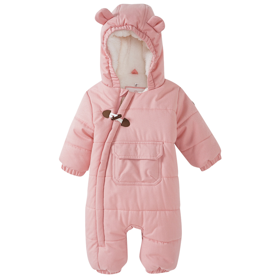 Newborn Overall mit Plüsch-Futter
