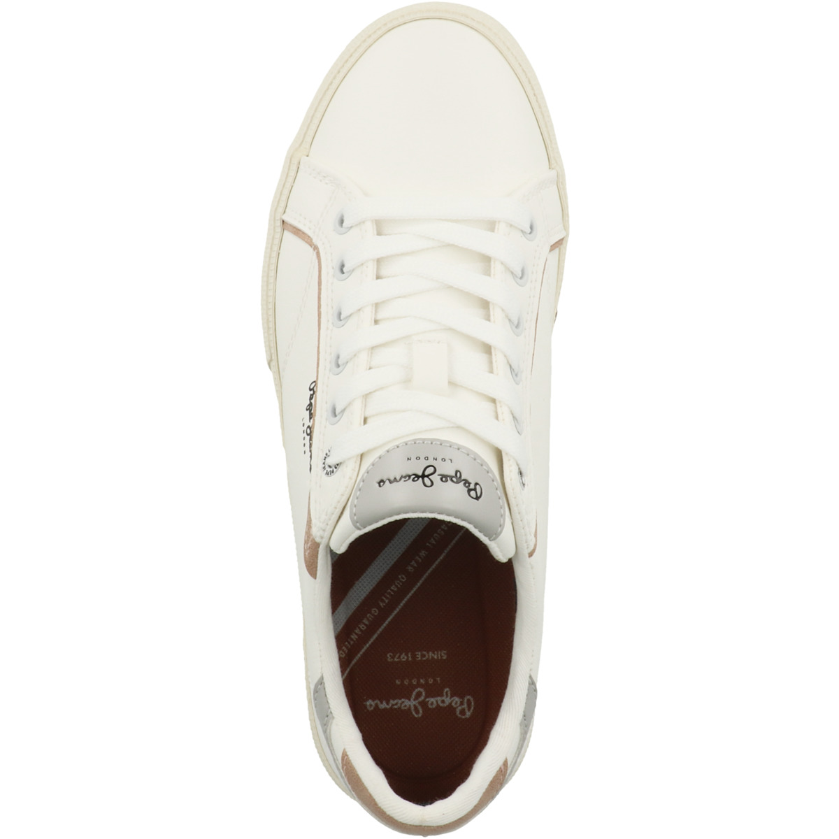 Pepe Jeans Kenton Mix Sneaker Low weiss