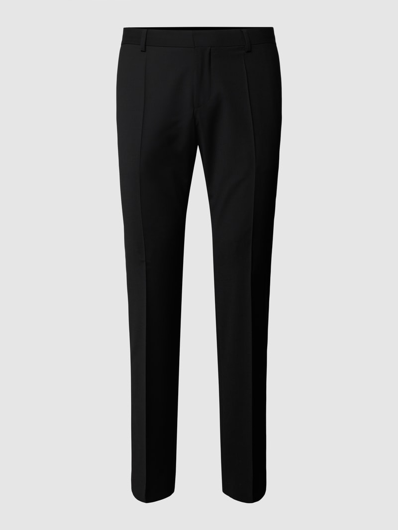 Slim Fit Anzughose Modell 'Genius' in schwarz