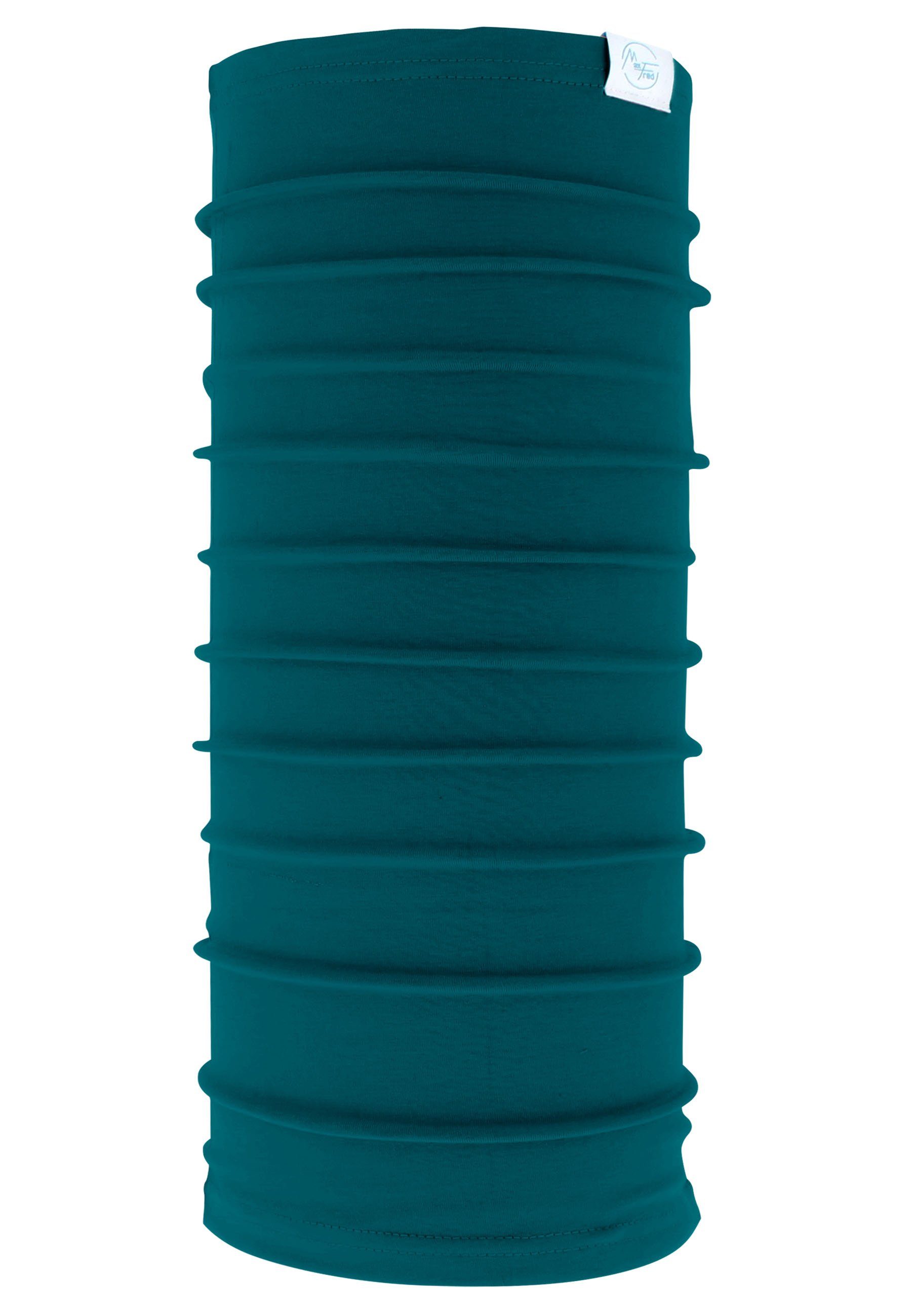 Maxfred Multifunktionstuch Bamboo dunkelblau Multifunktionstuch, Elastisch, Nachhaltig, geringe Geruchsaufnahme, Ultraweich