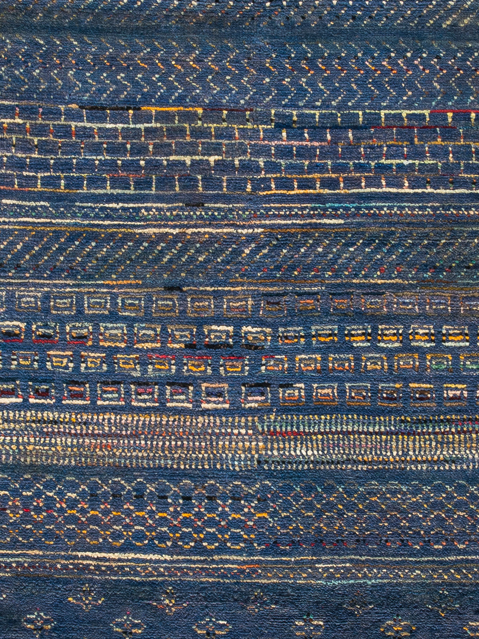 Contemporary Gabbeh ca. 204 x 282 cm, Unikat / Einzelstück