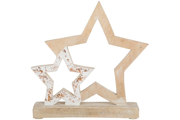 MyFlair Deko Puzzle Stern, ca. 20 cm