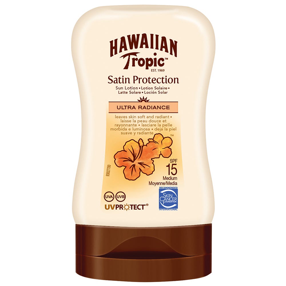 Hawaiian Tropic Satin Protection Sun Lotion (SPF15) 100 ml