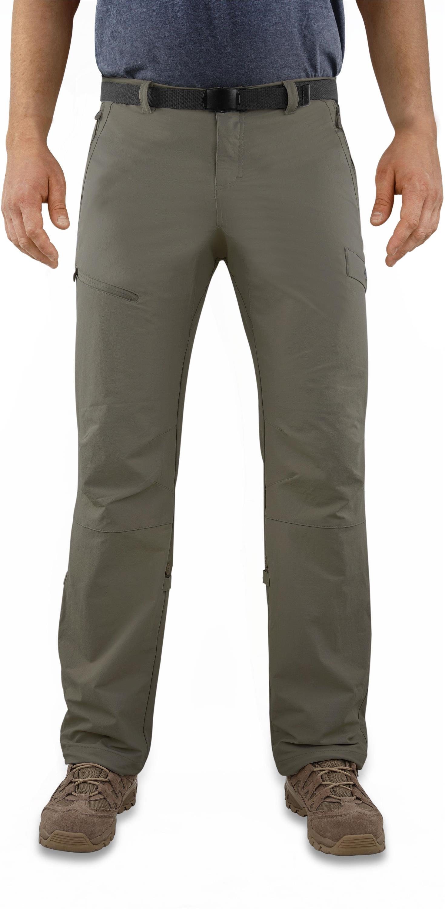 normani Outdoorhose Herren Softshellhose Achray Outdoorhose Funktionshose 4-Wege-Stretch Wanderhose Sommerhose mit Sonnenschutzfaktor 50+
