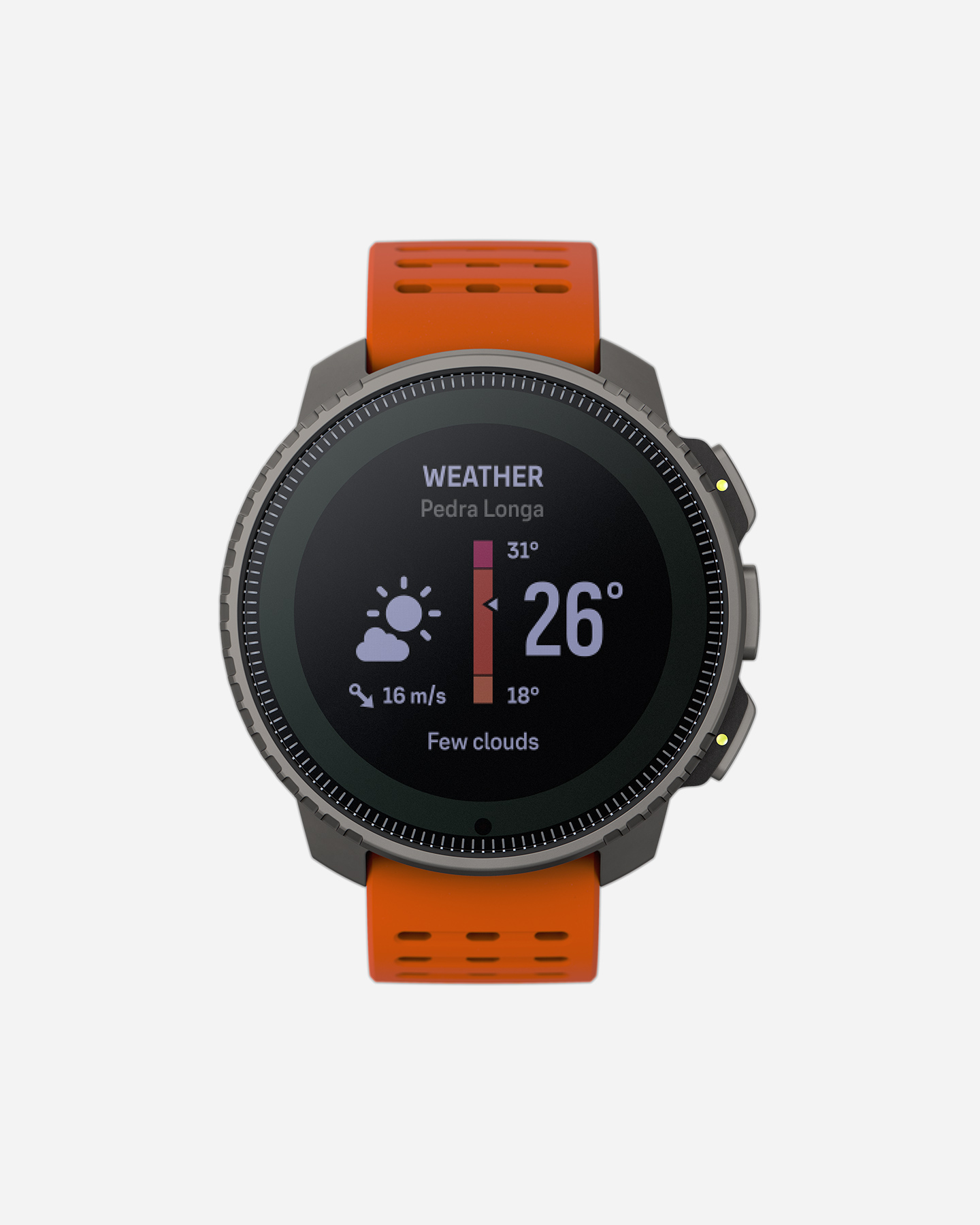 Suunto Vertical Titanium Solar Multifunction Watch SS050861000