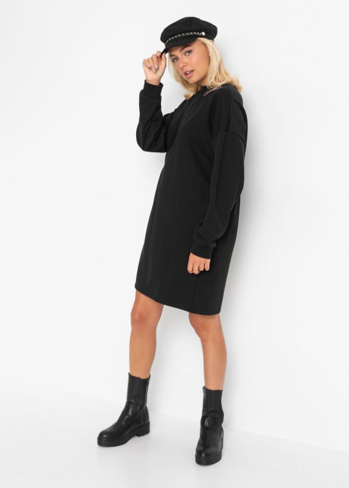 Oversized Sweatkleid