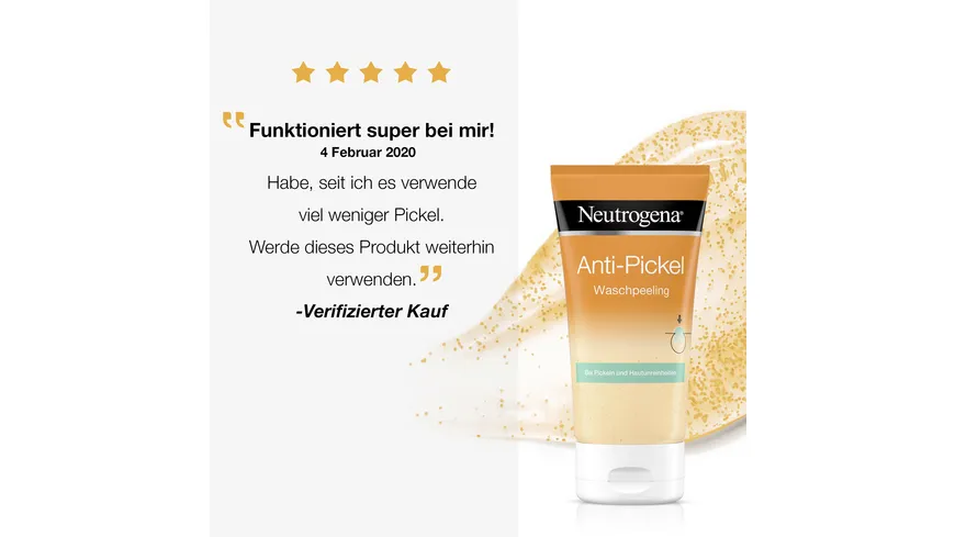 Neutrogena Anti-Pickel Waschpeeling 150 ml