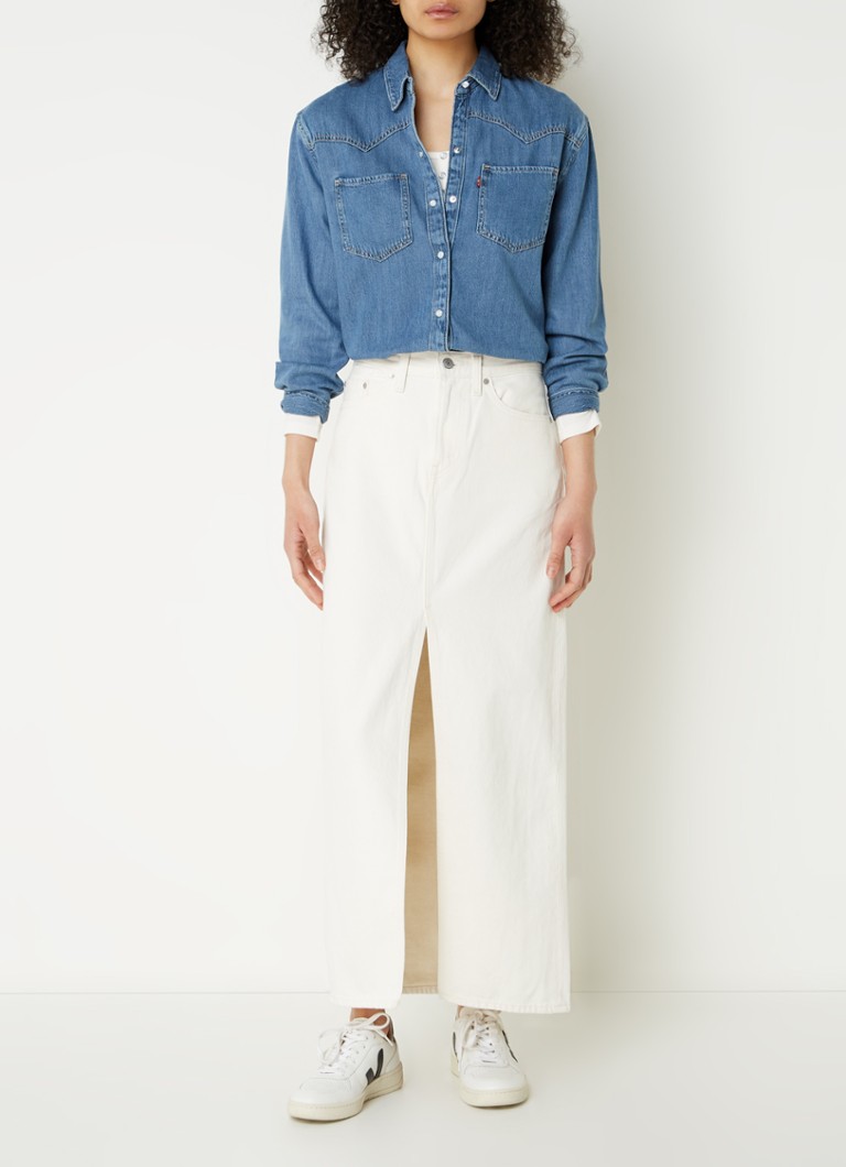 Μπλούζα Levi's Teodora Lyocell Chambray