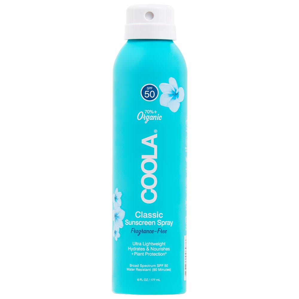 COOLA Classic SPF50 Body Spray Fragrance-Free 177 ml