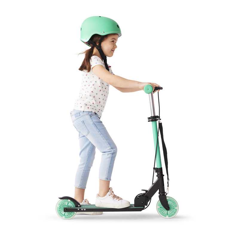 Trottinette 2 roues avec frein verte Oxybul