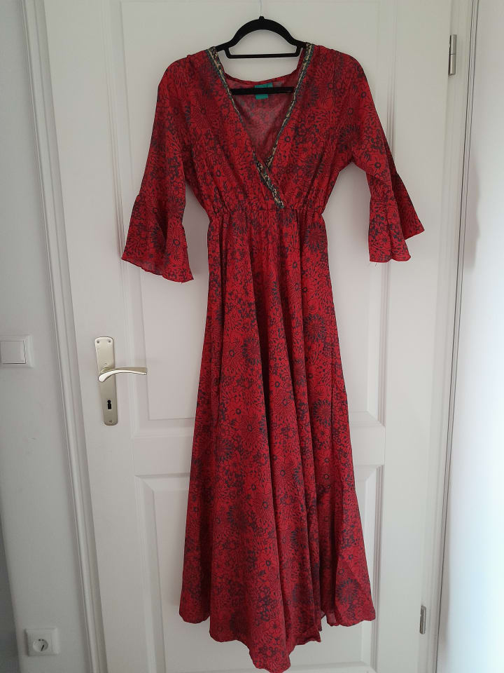 Aller Simplement Kleid in Rot günstig kaufen 38/40