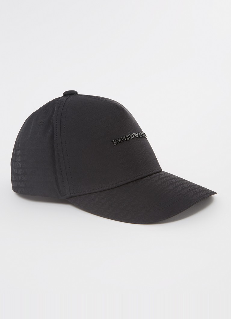 Boné Emporio Armani com estampa e logotipo.