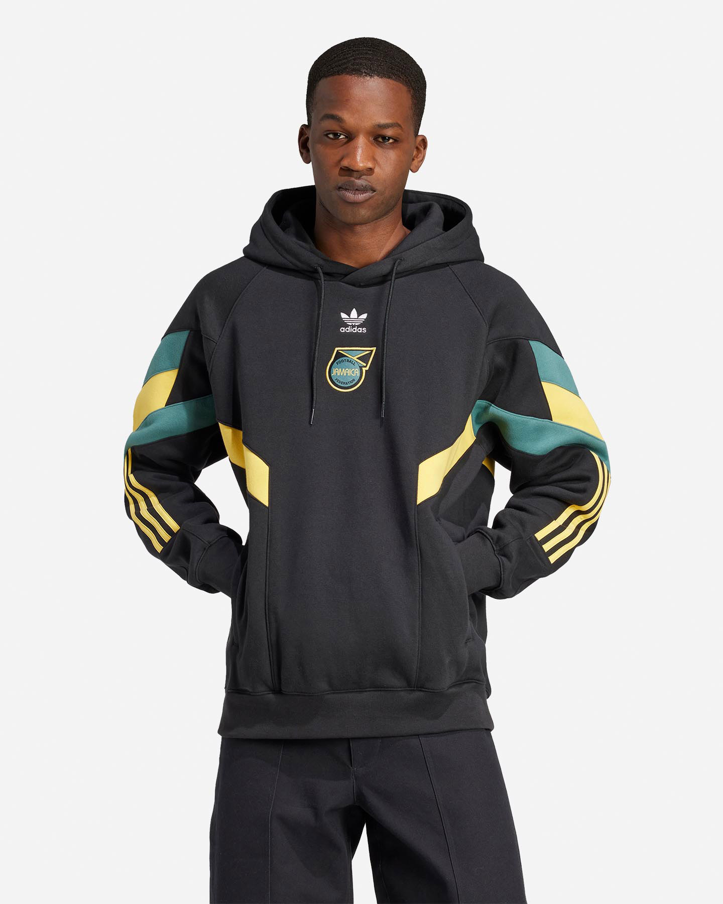 Abbigliamento Calcio Ufficiale Adidas Jamaica 24-25 Og M IN5565