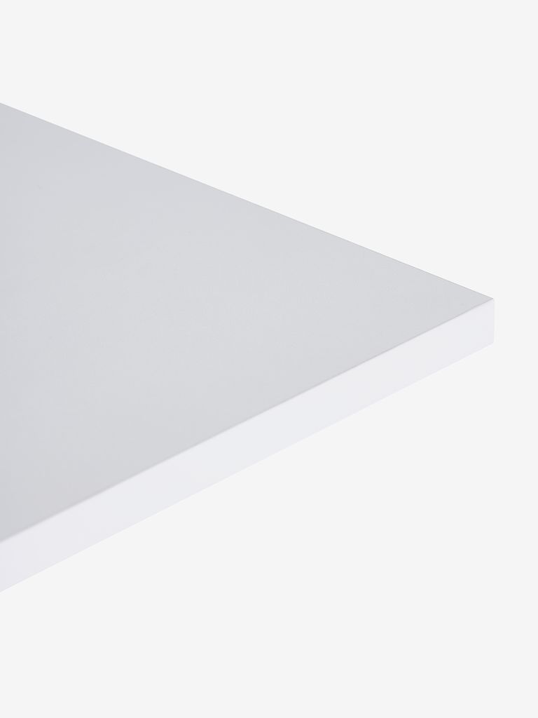 LUNDTOFT Höhenverstellbarer Schreibtisch mit Gasdruckfeder, 70 x 130 cm, weiß