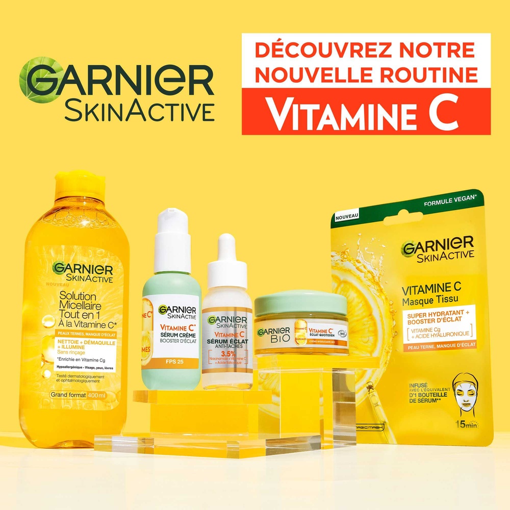 garnier Vitamine C Crème hydratante Bio éclat quotidien
