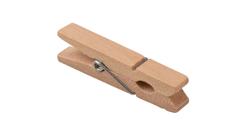 Rayher Holz Wäscheklammern natur 4,5cm 24 Stück