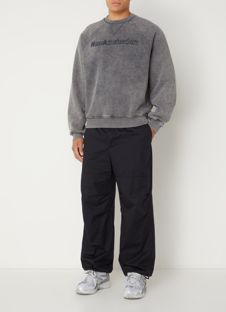 New Amsterdam Surf Association Organic cotton sweater with a washed finish