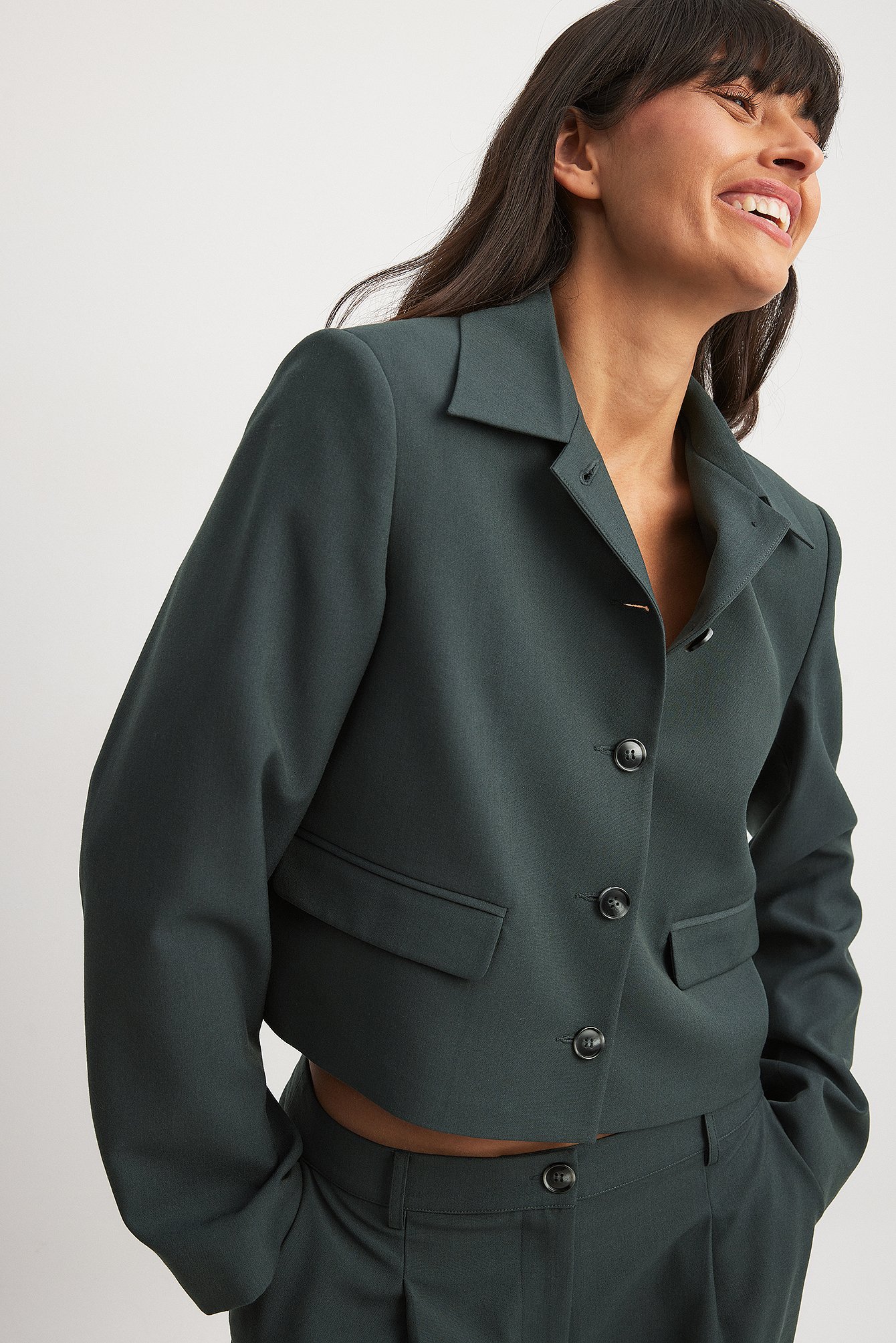 Kurzer Oversized-Blazer