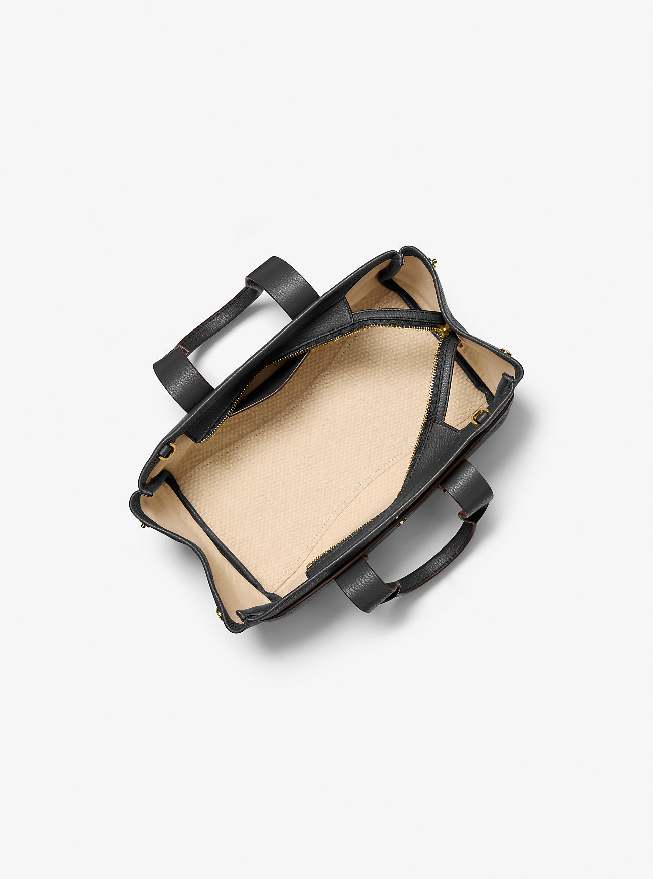 Romee Liten Skinnveske med Rust – SVART