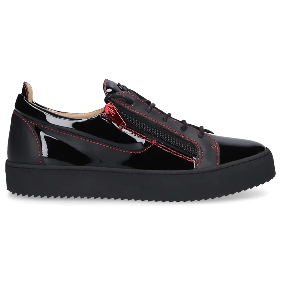 Giuseppe Zanotti - Sneaker low FRANKIE Lackleder - schwarz