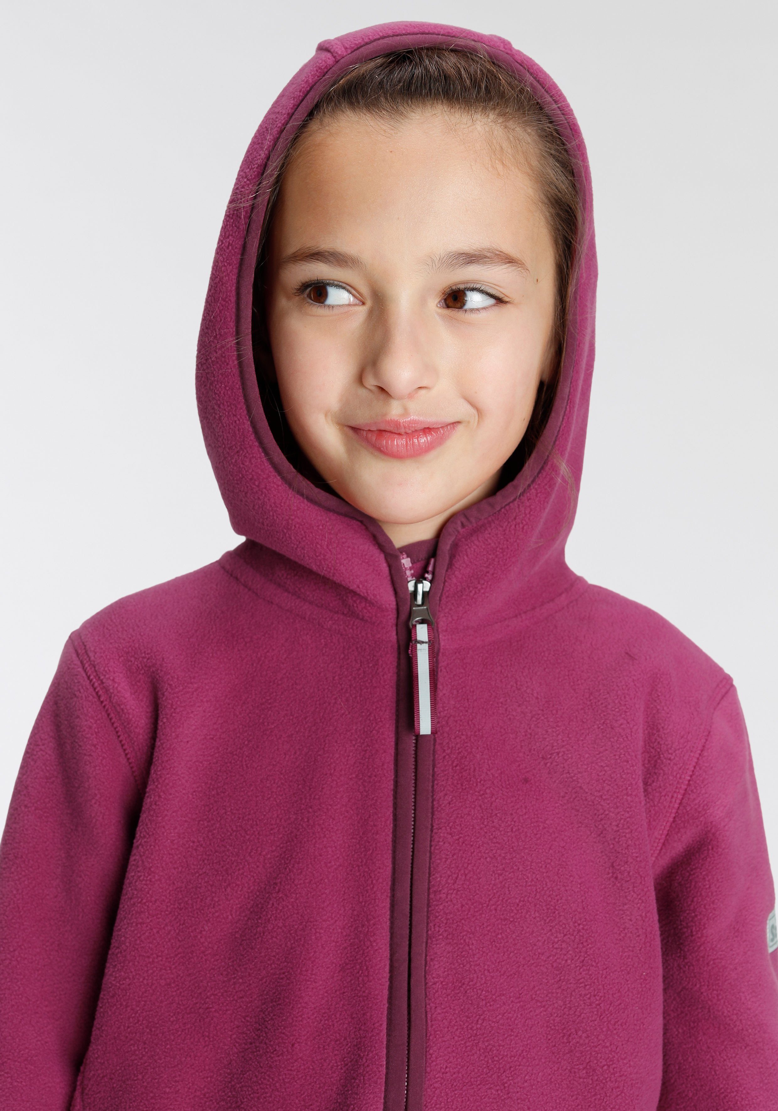 Scout Fleecejacke COZY 2 mit Ärmelbündchen