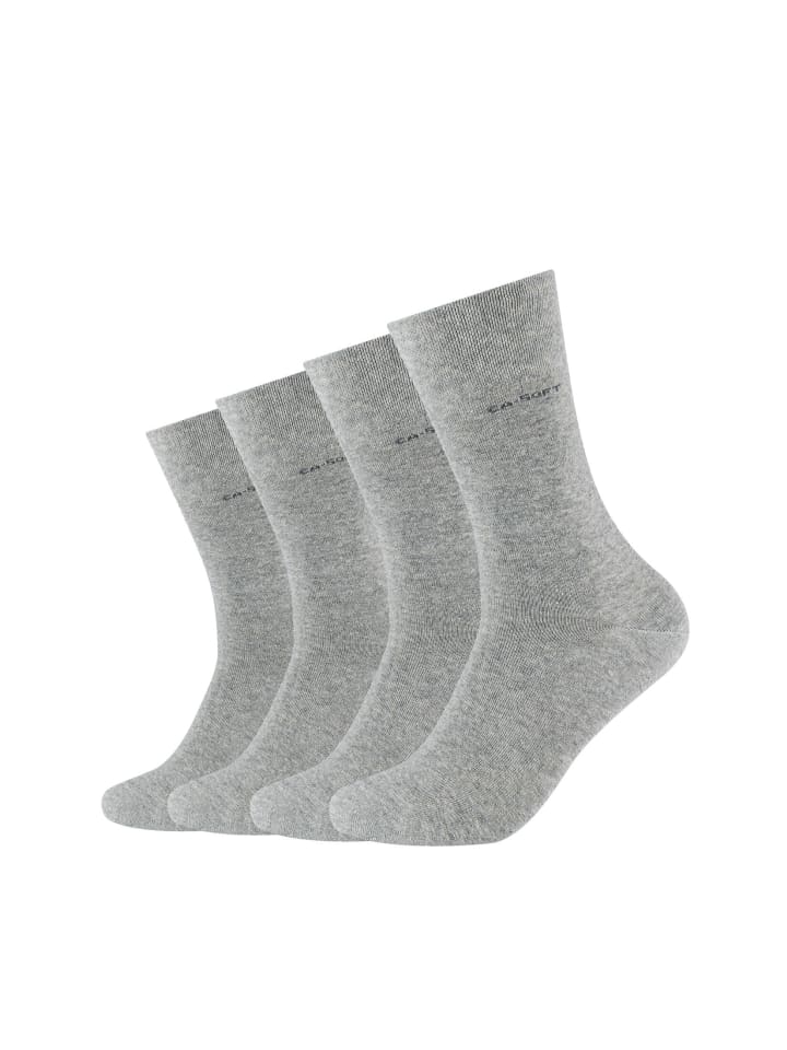 camano Socken 4er Pack ca-soft in Grau günstig kaufen