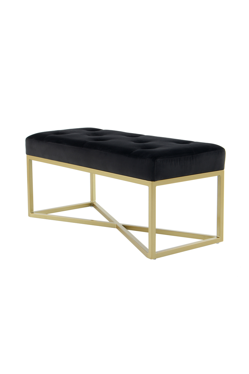 Kayoom Sitzbank Cameron 125 Schwarz / Gold