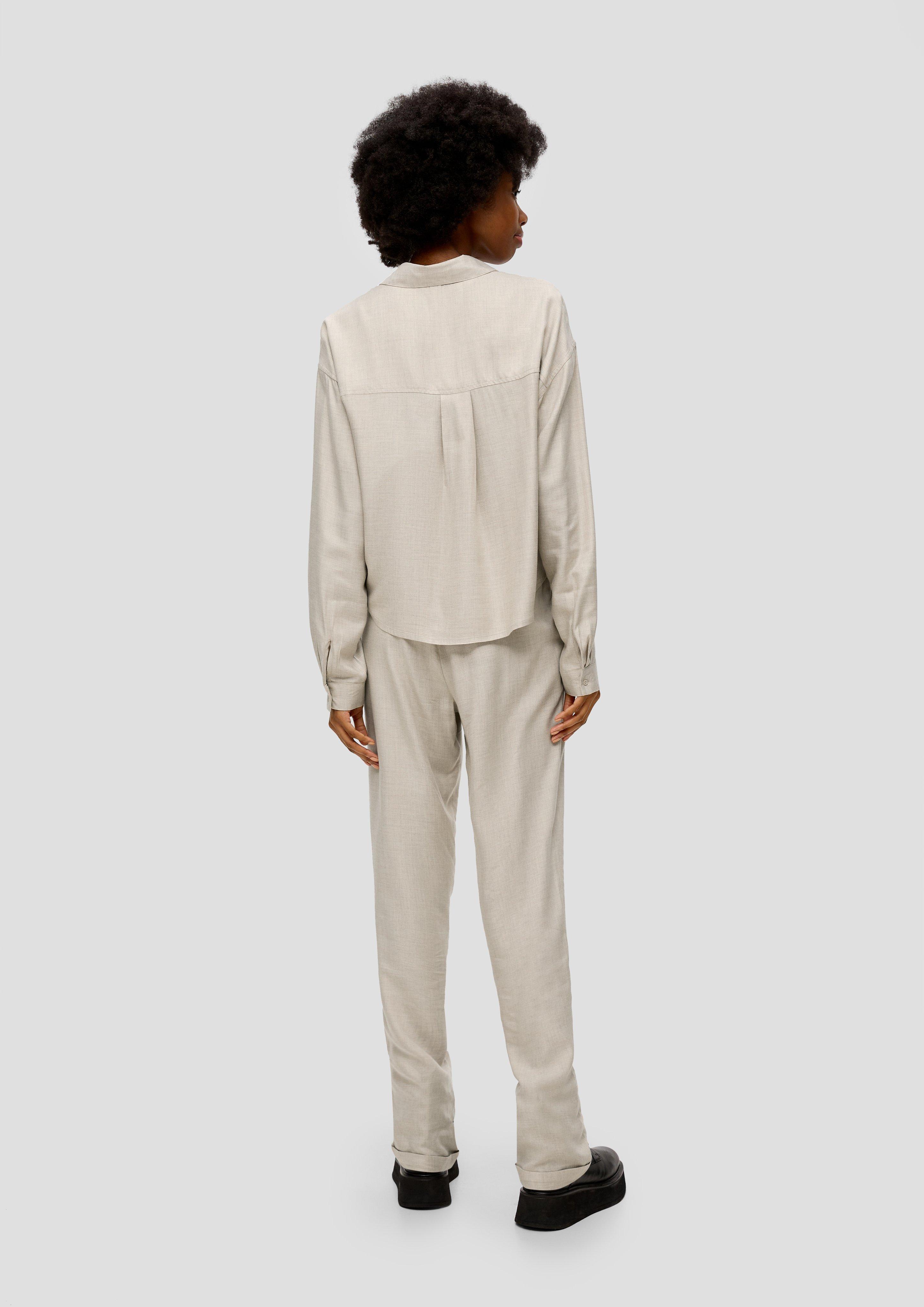 Verkürzte Bluse aus Viskose  2154189-0009