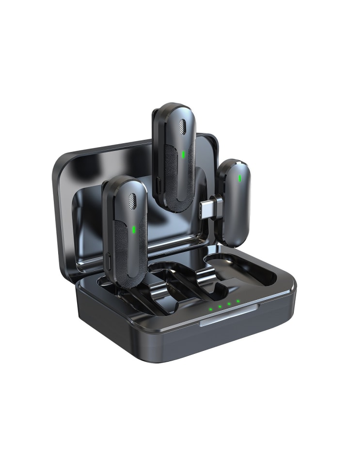 COFI 1453 Mikrofon für Smartphones kompatibel mit Android und iPhone in Schwarz günstig kaufen onesize