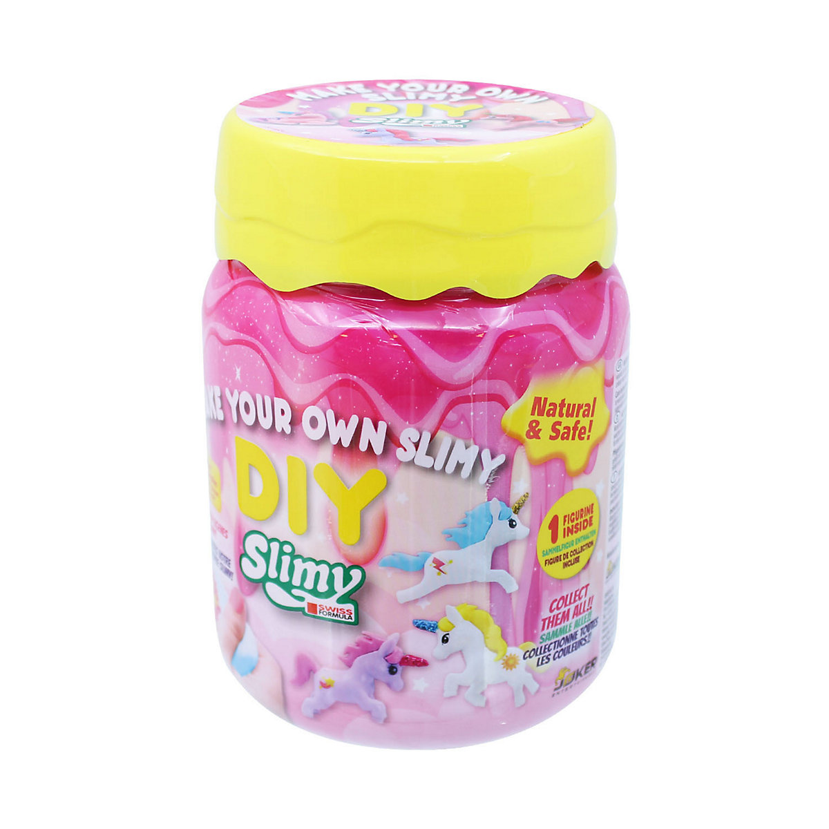 SLIMY® DIY Collectible - 500g Original Slimy Slime Spielschleim zum Selbermachen inkl. lustiger Sammelfigur