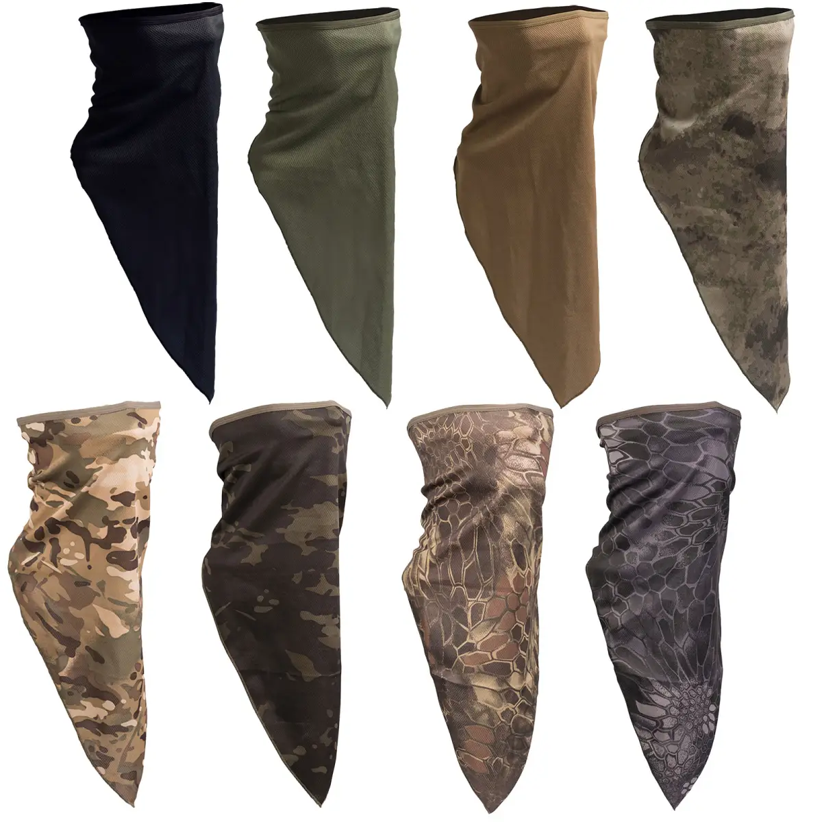 Face Scarf versch. Farben