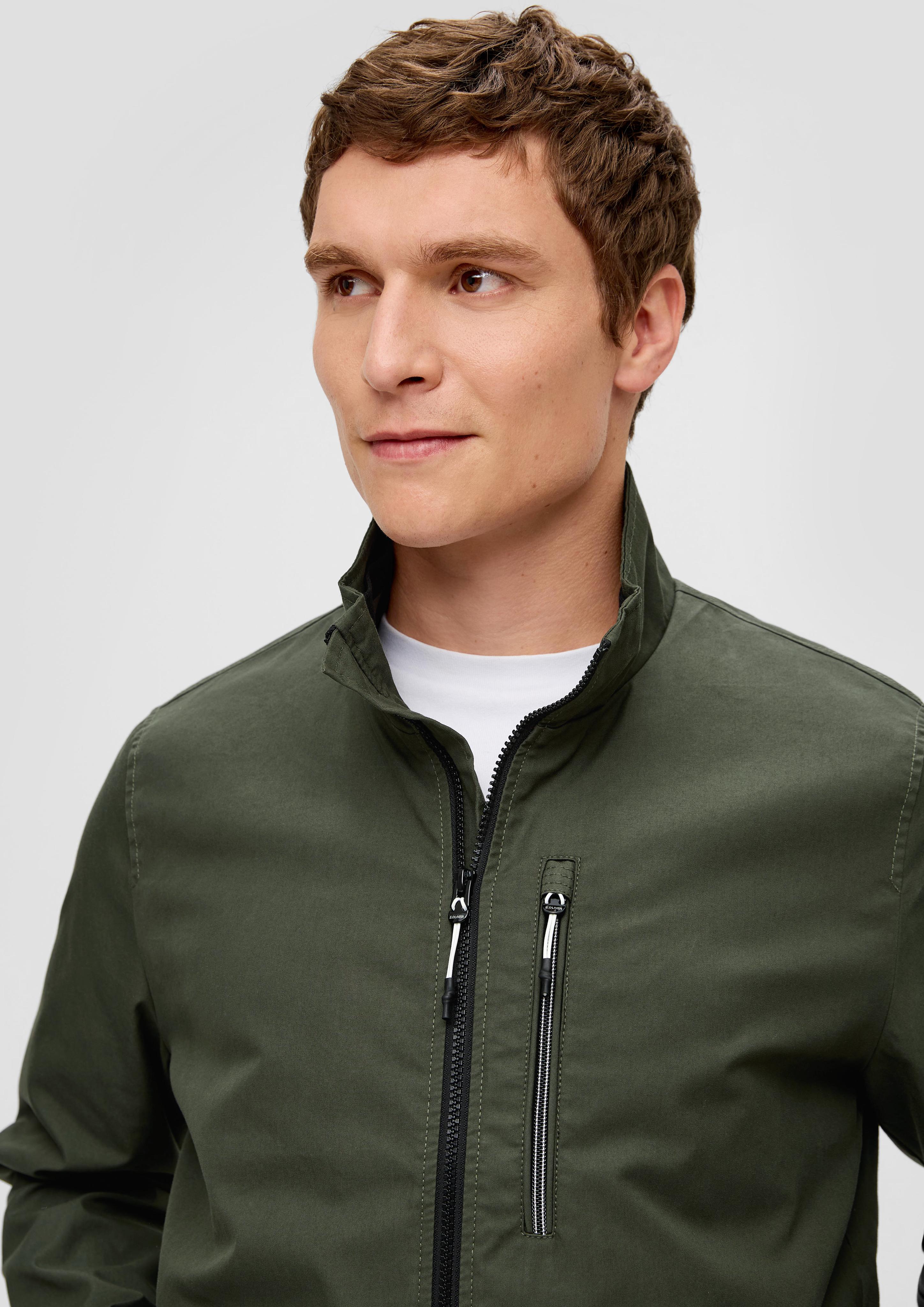 Twilljacke mit Stehkragen  2141342-7940