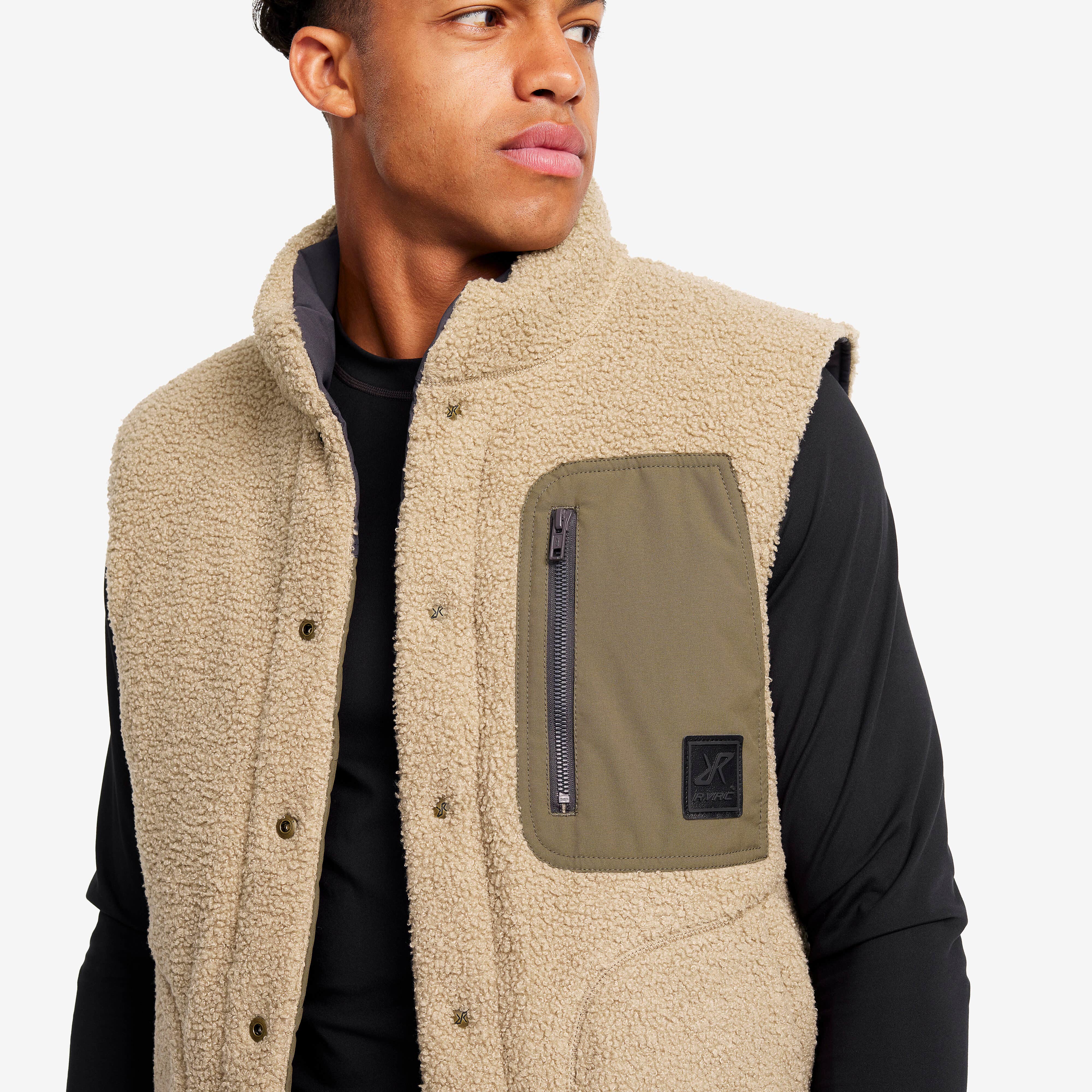 Rollick Reversible Vest Homme Grape Leaf