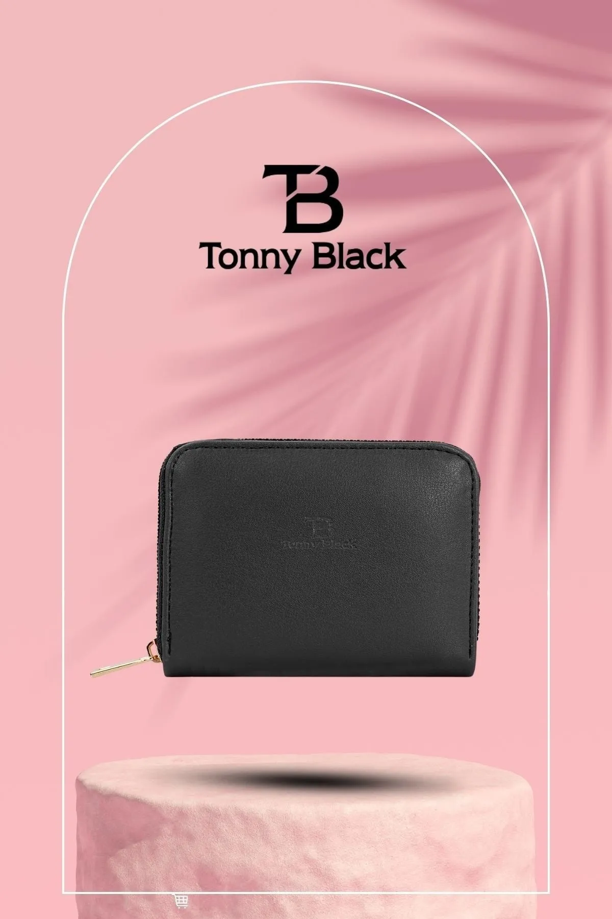 Tonny Black  Geldbörse - Schwarz - Unifarben
