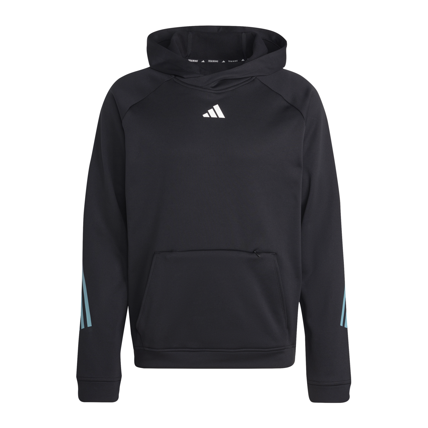 adidas 3-Stripes Hoody Schwarz Blau Rot