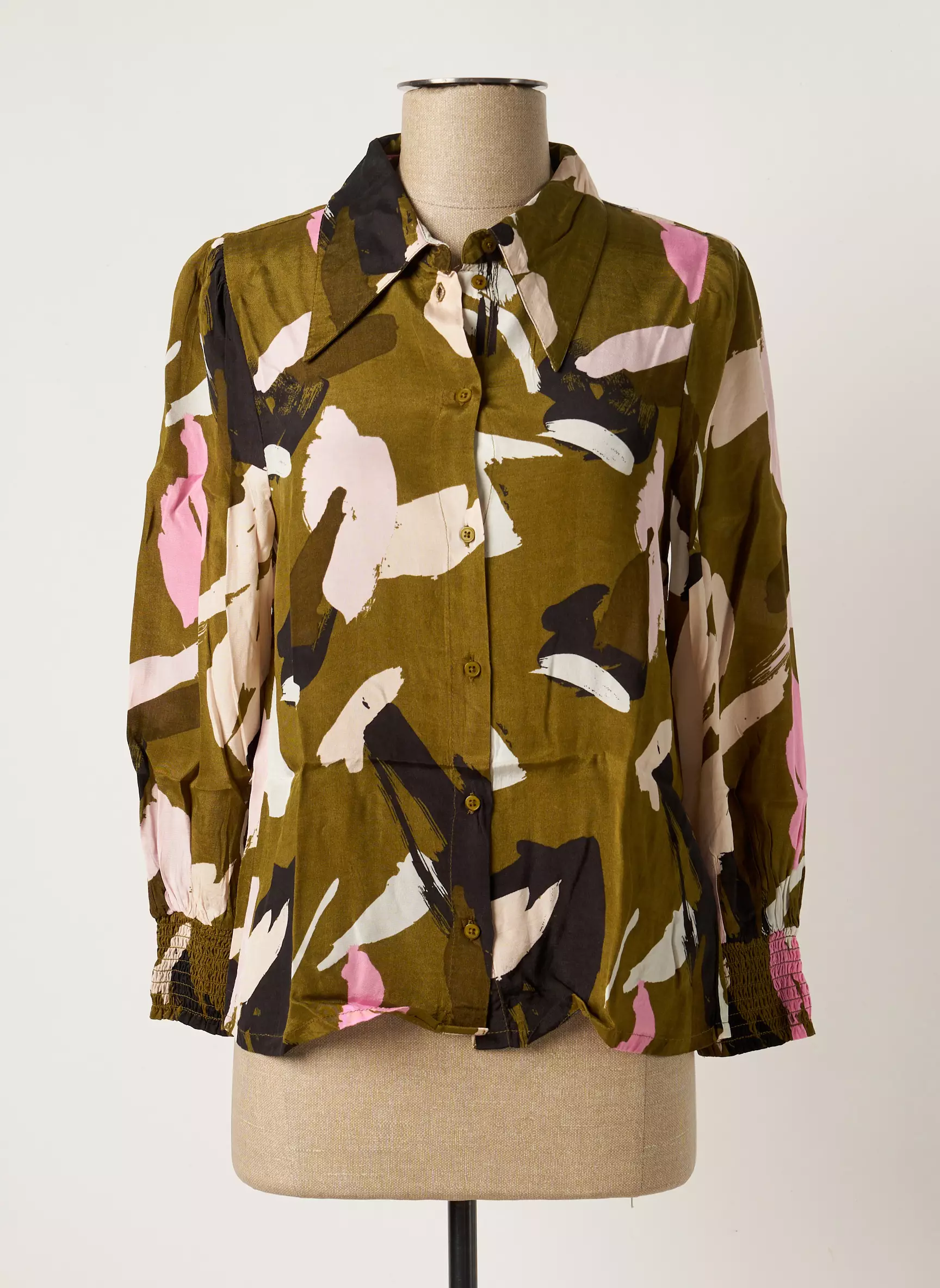 Kaffe Chemisiers Femme couleur vert