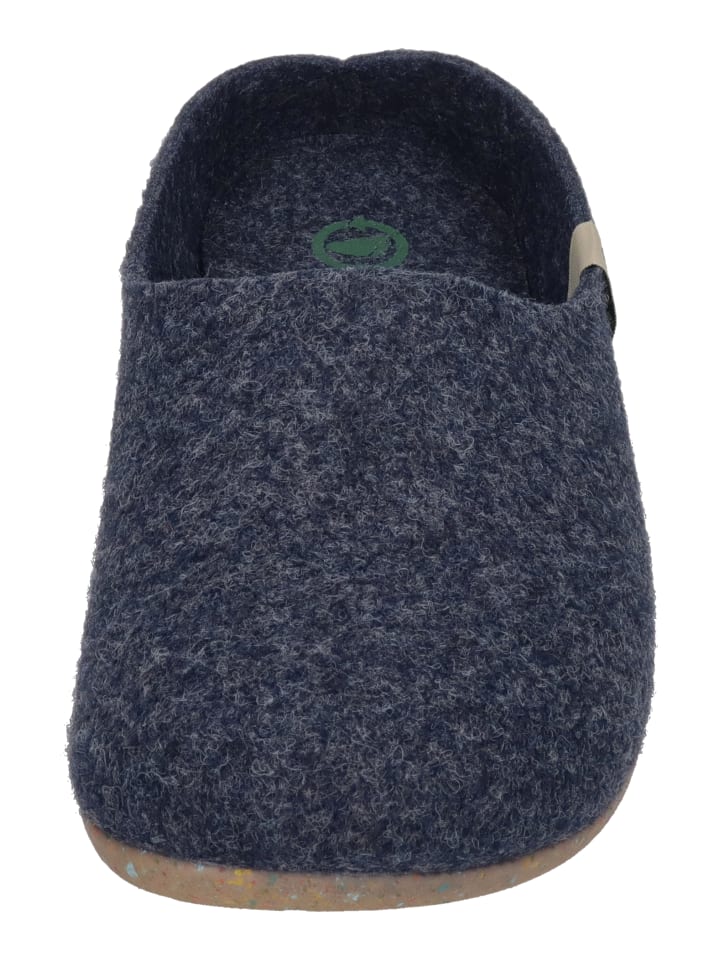 natural world Hausschuhe 8999  in blau günstig kaufen