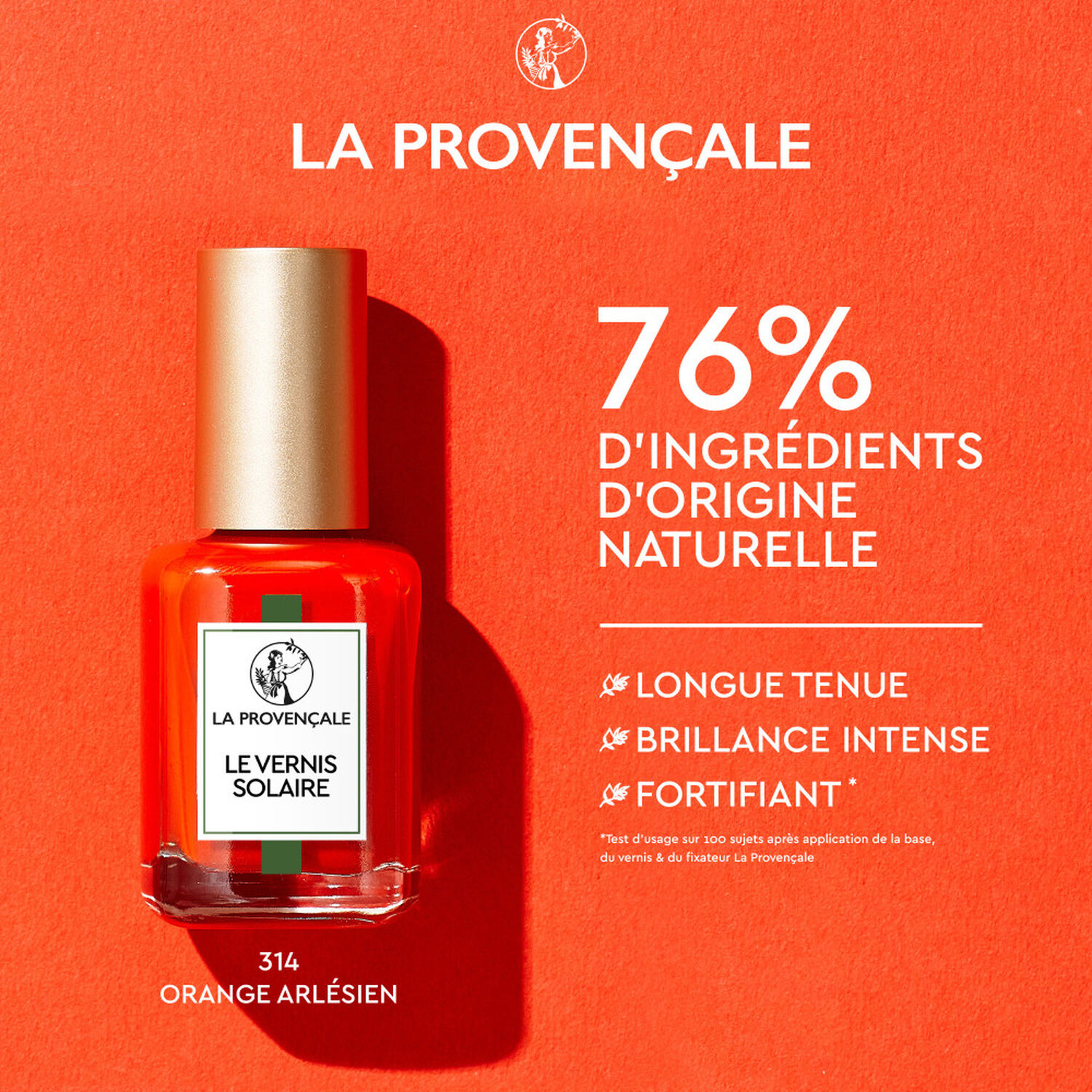 La Provençale Bio Le Vernis Solaire Vernis à Ongles Longue Tenue