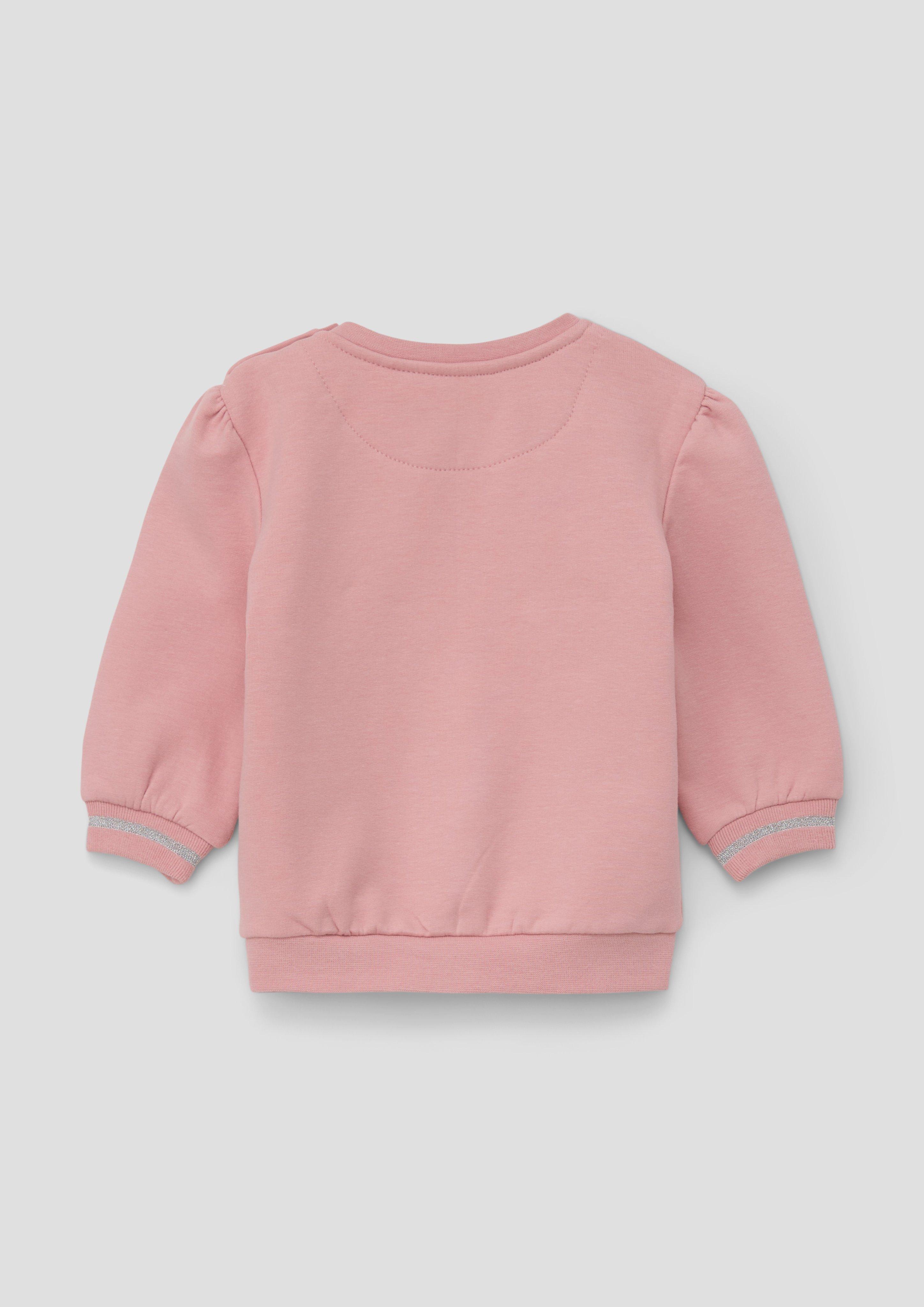 Sweatshirt mit glitzerndem Frontprint  2137472-4261
