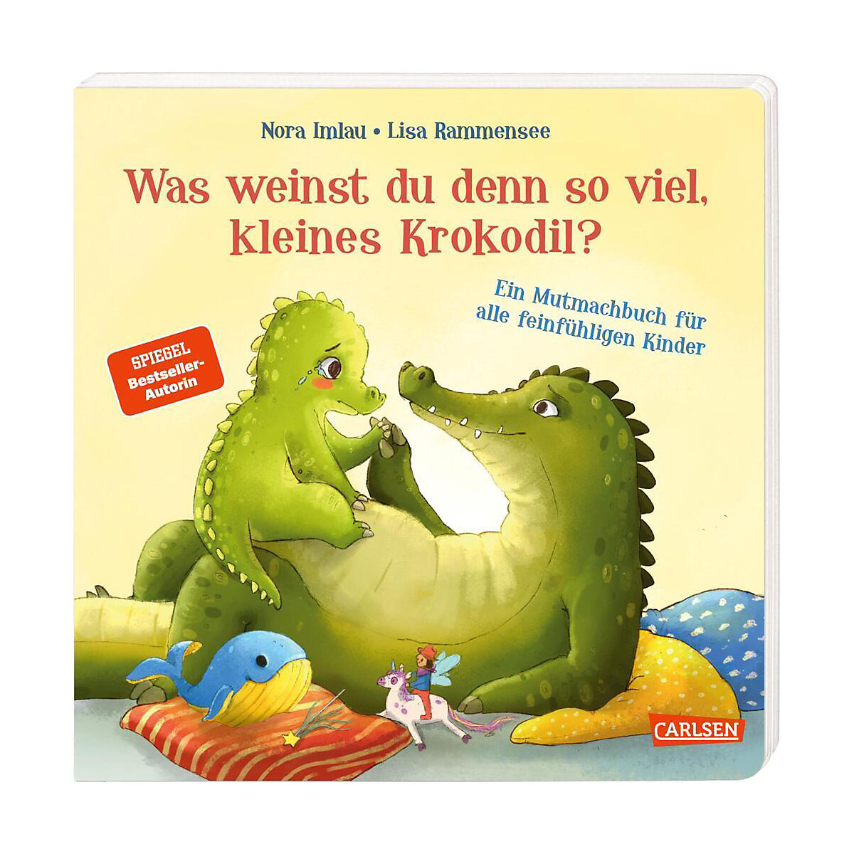 Was weinst du denn so viel, kleines Krokodil