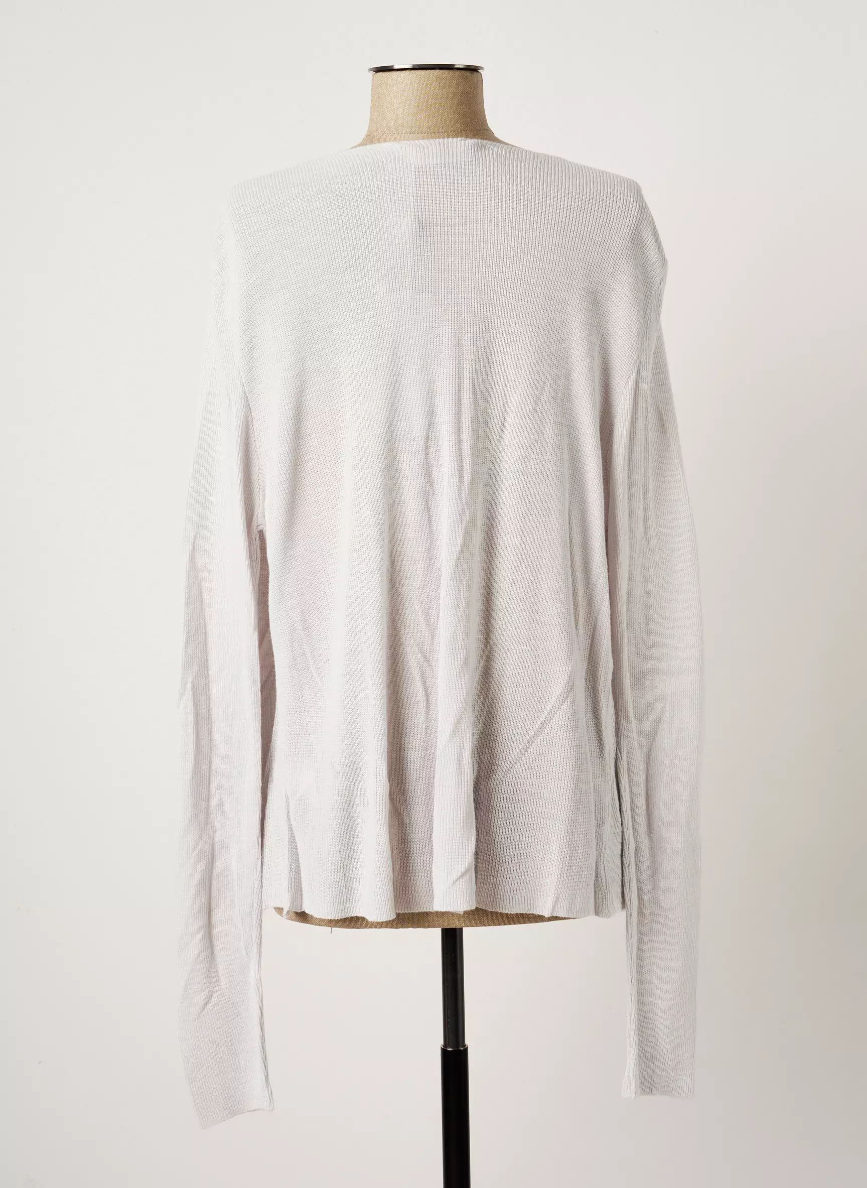 Poles Cardigans Femme couleur gris