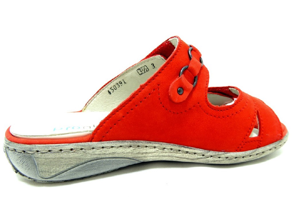WALDLÄUFER Komfort Sandalen rot