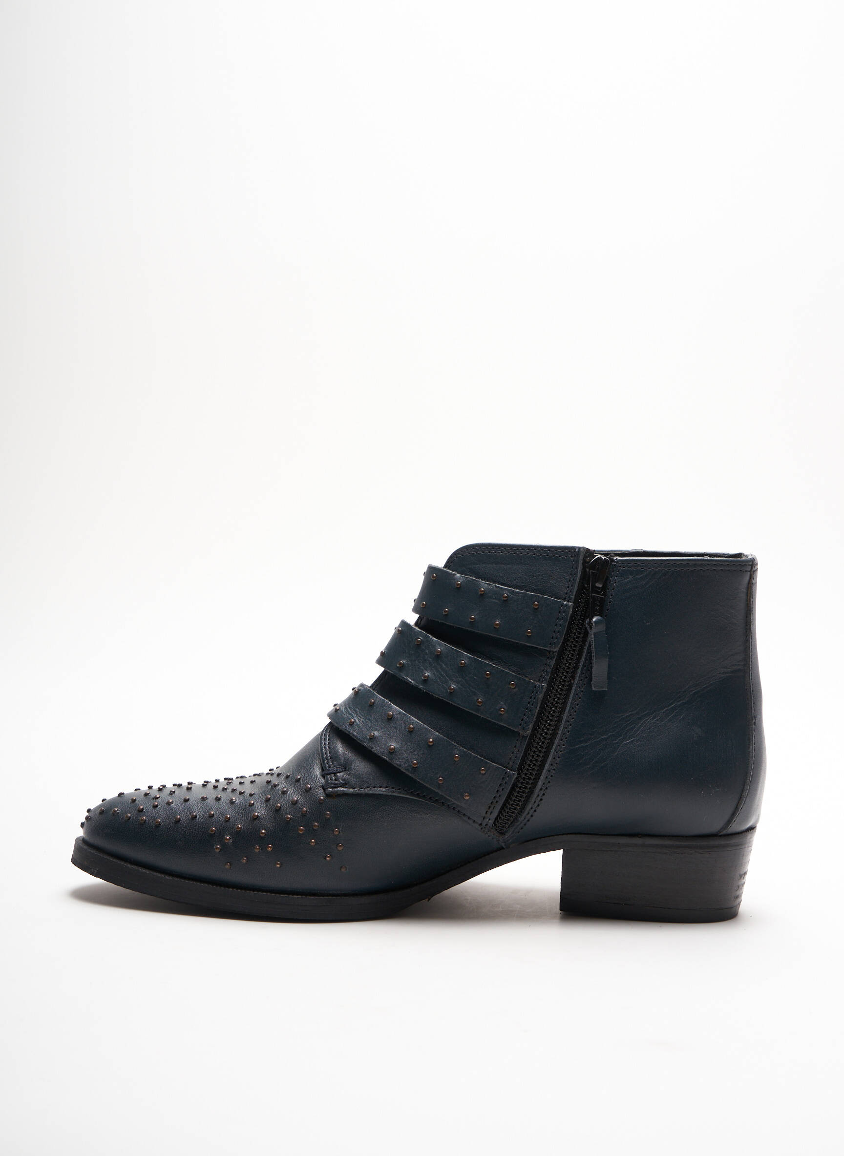 Any Boots Bottines Femme couleur bleu
