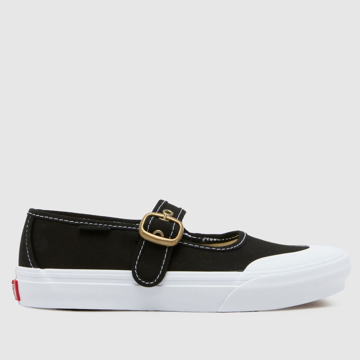 Vans fekete Mary Jane lányka junior cipő