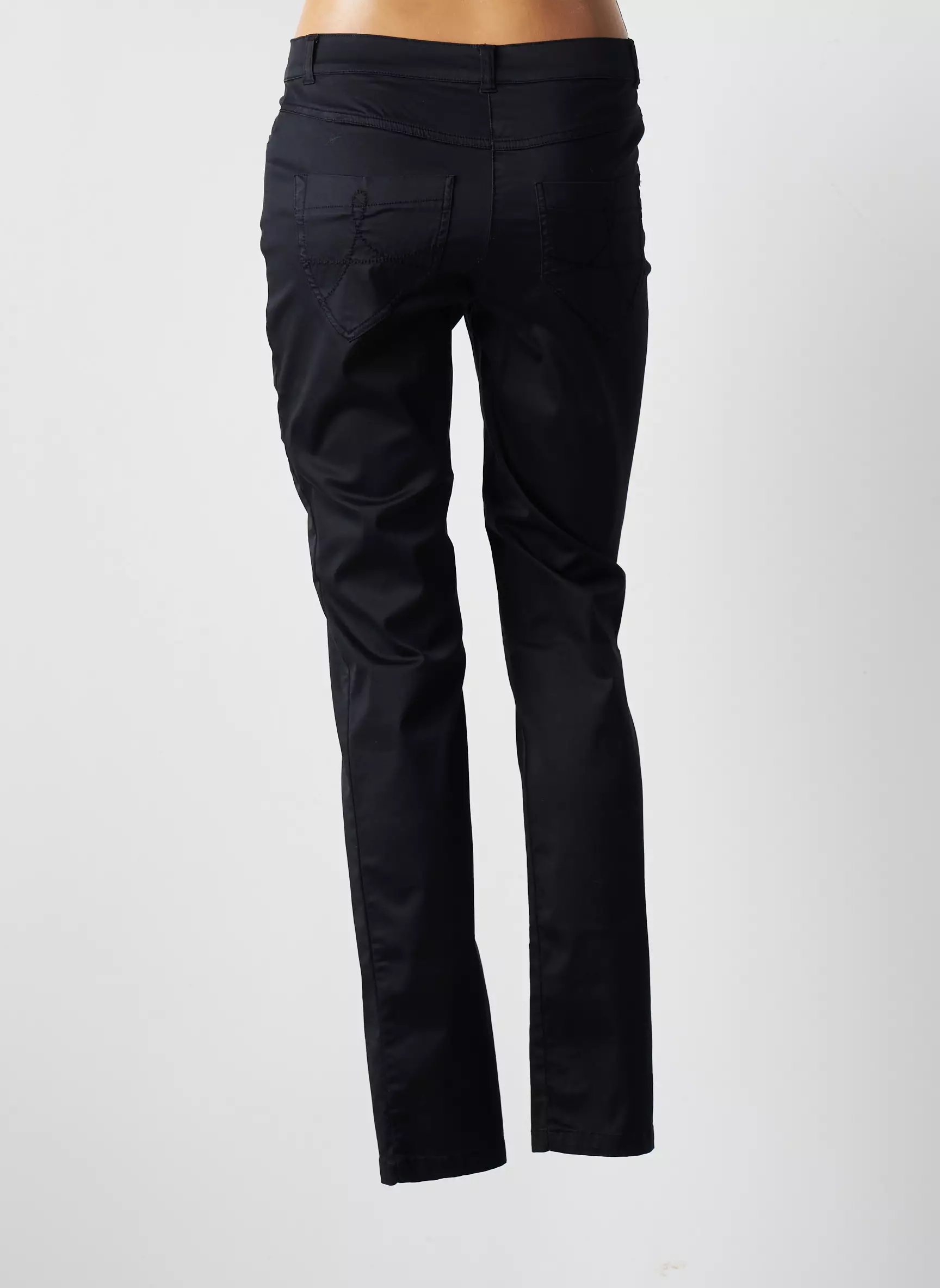 Aventures Des Toiles Pantalons Slim Femme couleur bleu