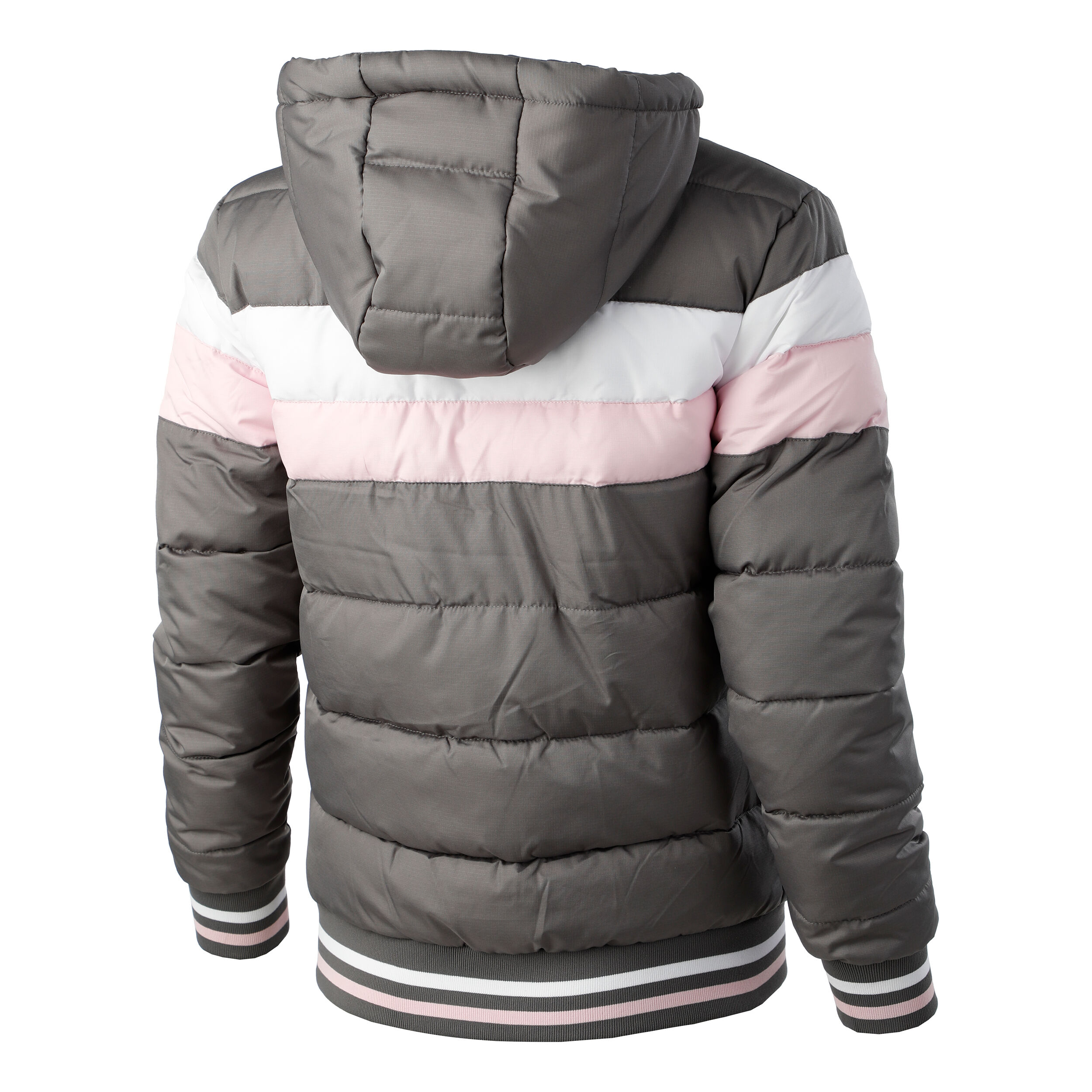 All Court Daunenjacke Damen - Grau, Weiß