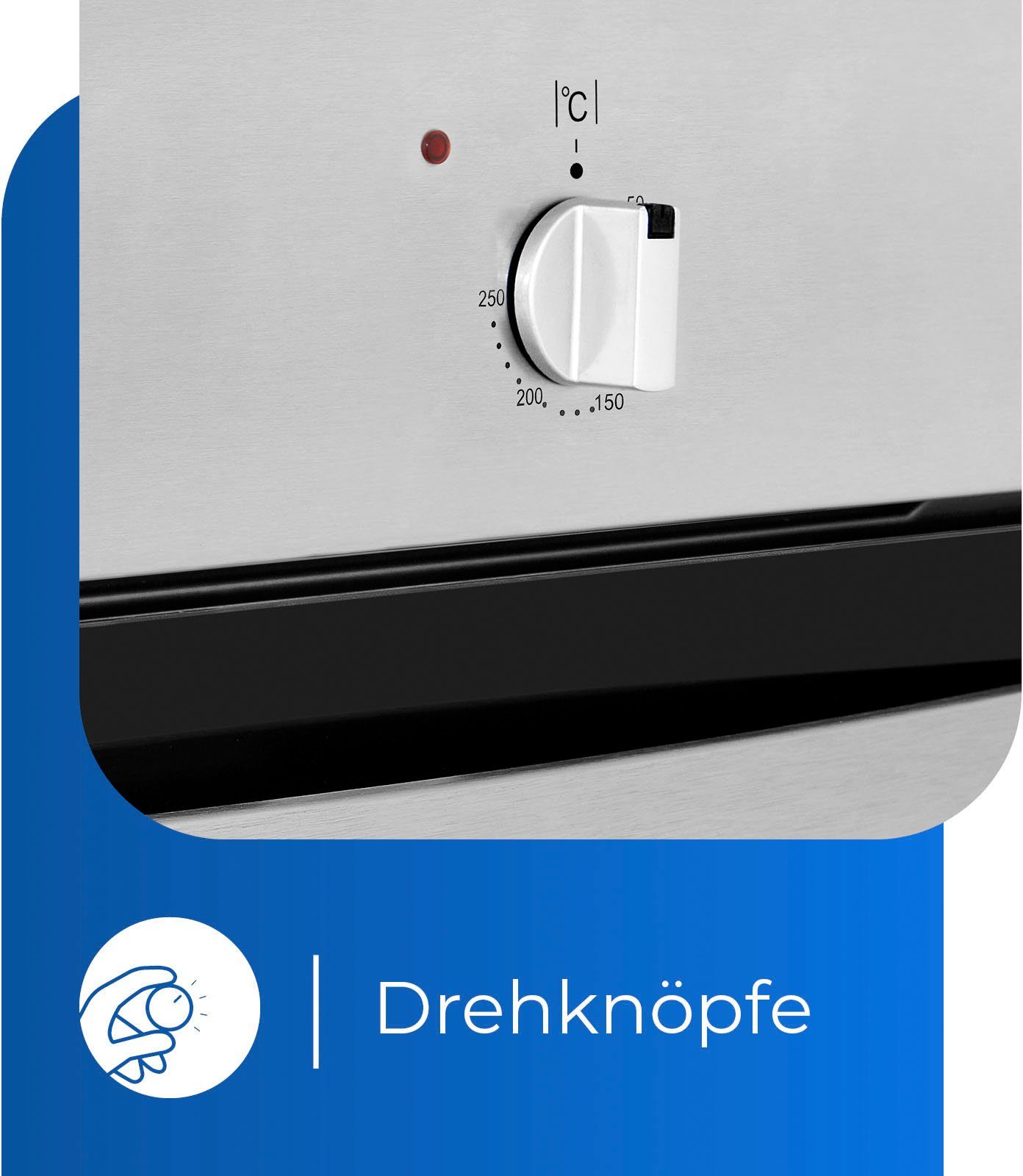 exquisit Induktions Herd-Set BAKOIN555601U, mit Teleskopauszug nachrüstbar