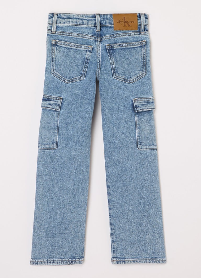 Calvin Klein  Straight leg jeans met klepzakken